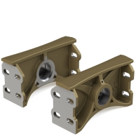 BRAKET KİTİ ŞASE DİKDÖRTGEN 60-286 HM11 GHCB - 